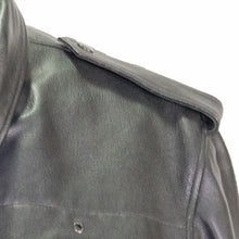 Load image into Gallery viewer, atlanta police leather jacket black goatskin taylors leather