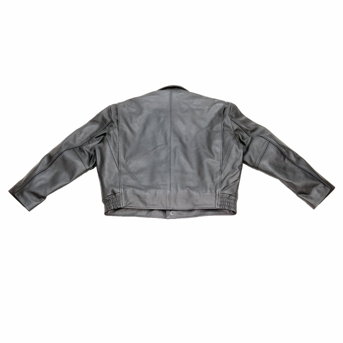 Chicago Cowhide Leather Police Jacket