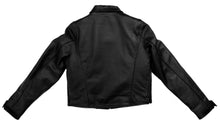 Load image into Gallery viewer, Indianapolis Women's Black Leather Police Jacket