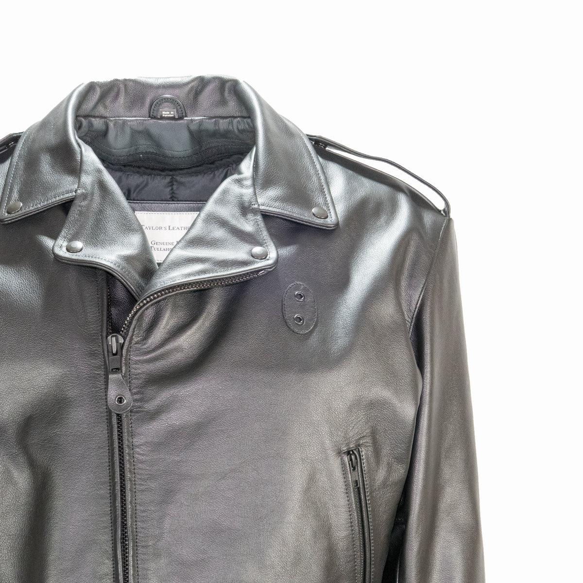 ジャケット・アウター taylor Boston Cowhide Leather Mid Length Police Jacket – Taylor's