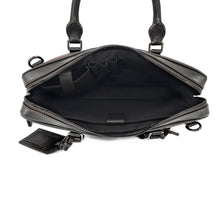 Load image into Gallery viewer, Black & Brown Laptop Bag