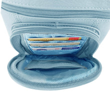 Load image into Gallery viewer, 5 Way Zip (15 colors!) Cowhide Leather Crossbody RM004L