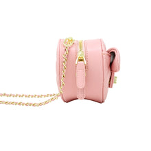 Load image into Gallery viewer, Tiny Treats Quilted Heart Crossbody Bag Pink