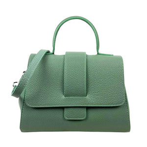 Italian Leather Briefcase Style Handbag