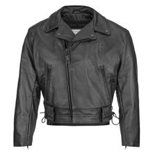 Load image into Gallery viewer, Phoenix Cowhide Leather Motorcycle Jacket