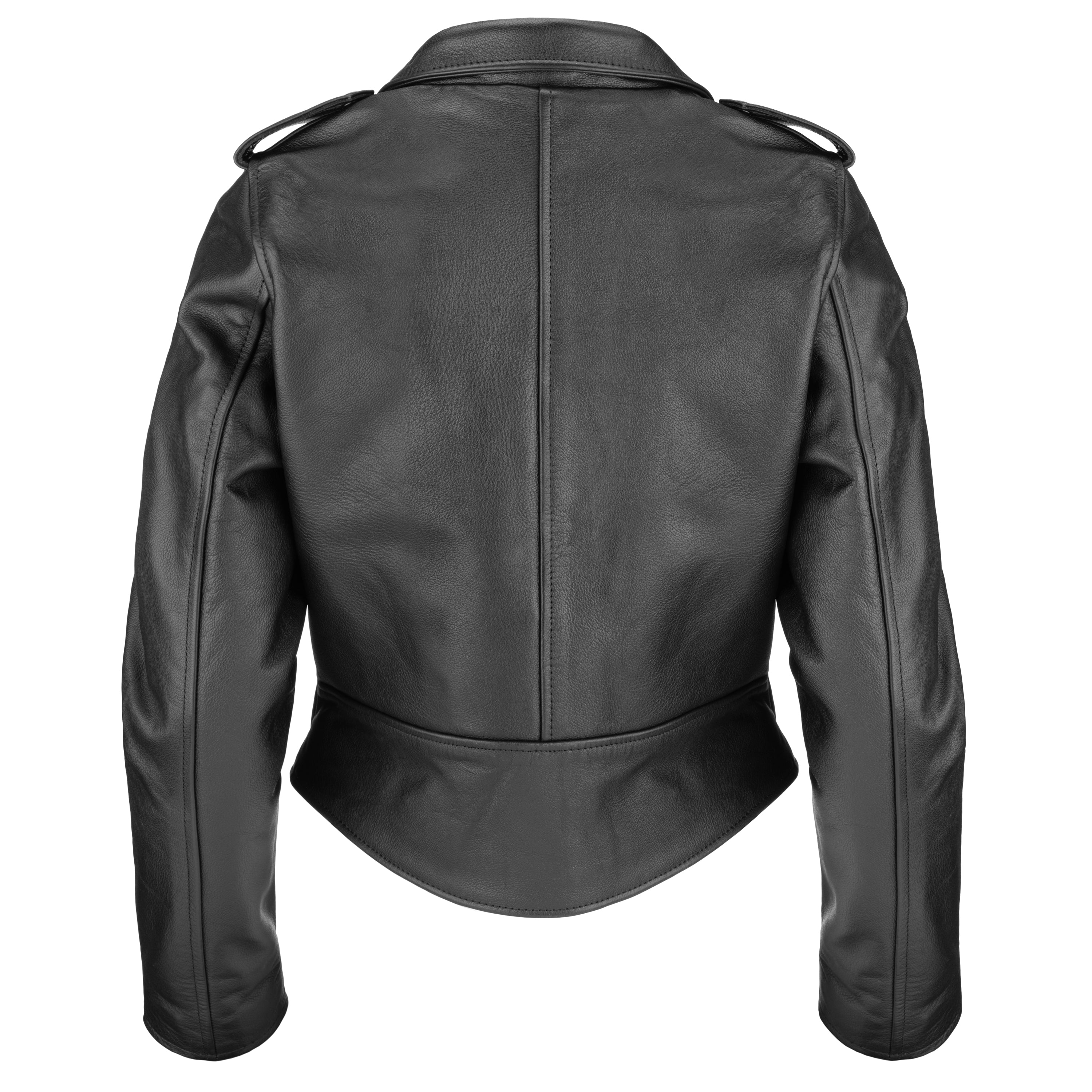 Cowhide biker jacket hotsell