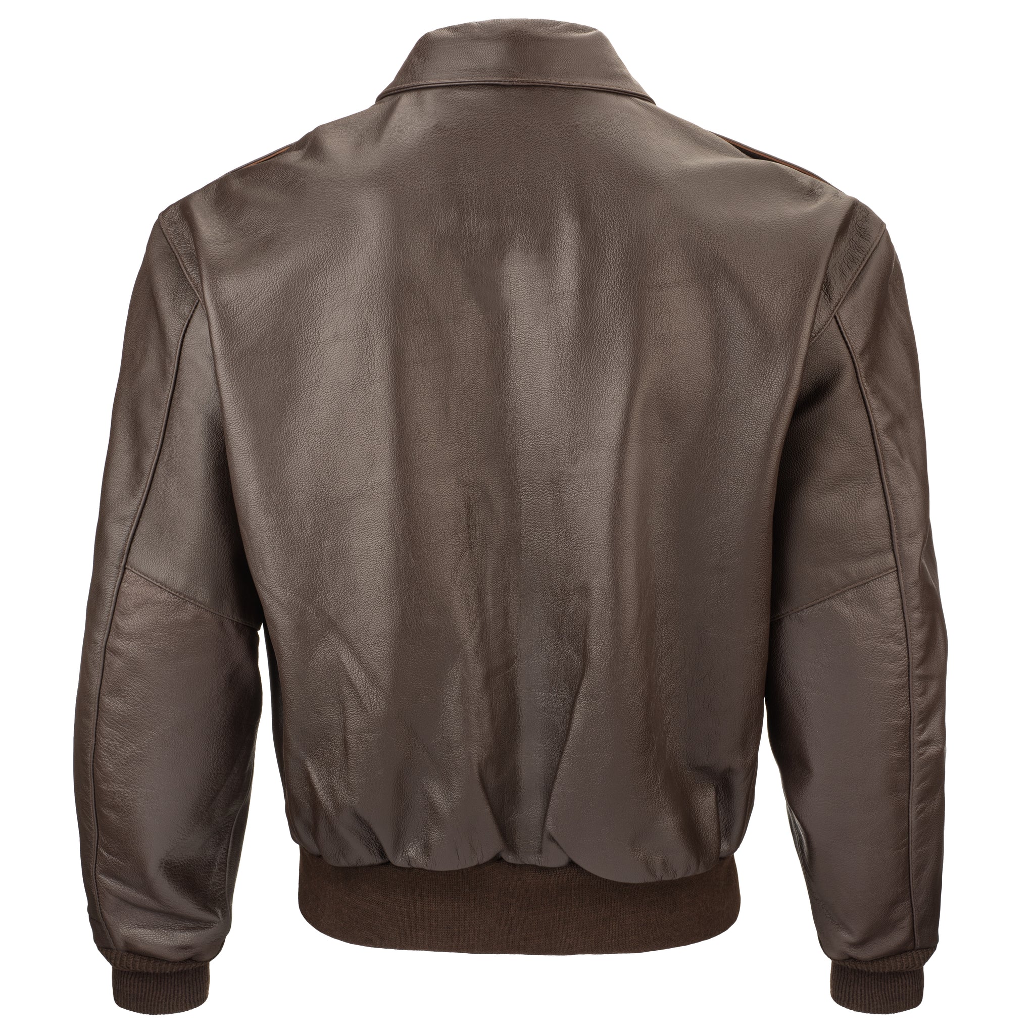 A2 Brown Goatskin Vintage Style Bomber Jacket – Taylor's