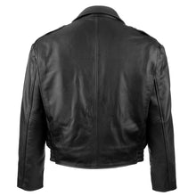 Load image into Gallery viewer, Chicago Cowhide Leather Police Jacket