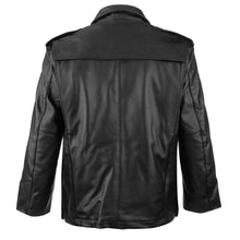 Load image into Gallery viewer, Newark Police Leather Jacket