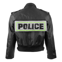 Load image into Gallery viewer, Atlanta Goatskin Leather Police Jacket