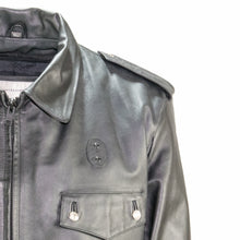 Load image into Gallery viewer, Passaic new jersey Cowhide Police issue leather jacket taylor leather