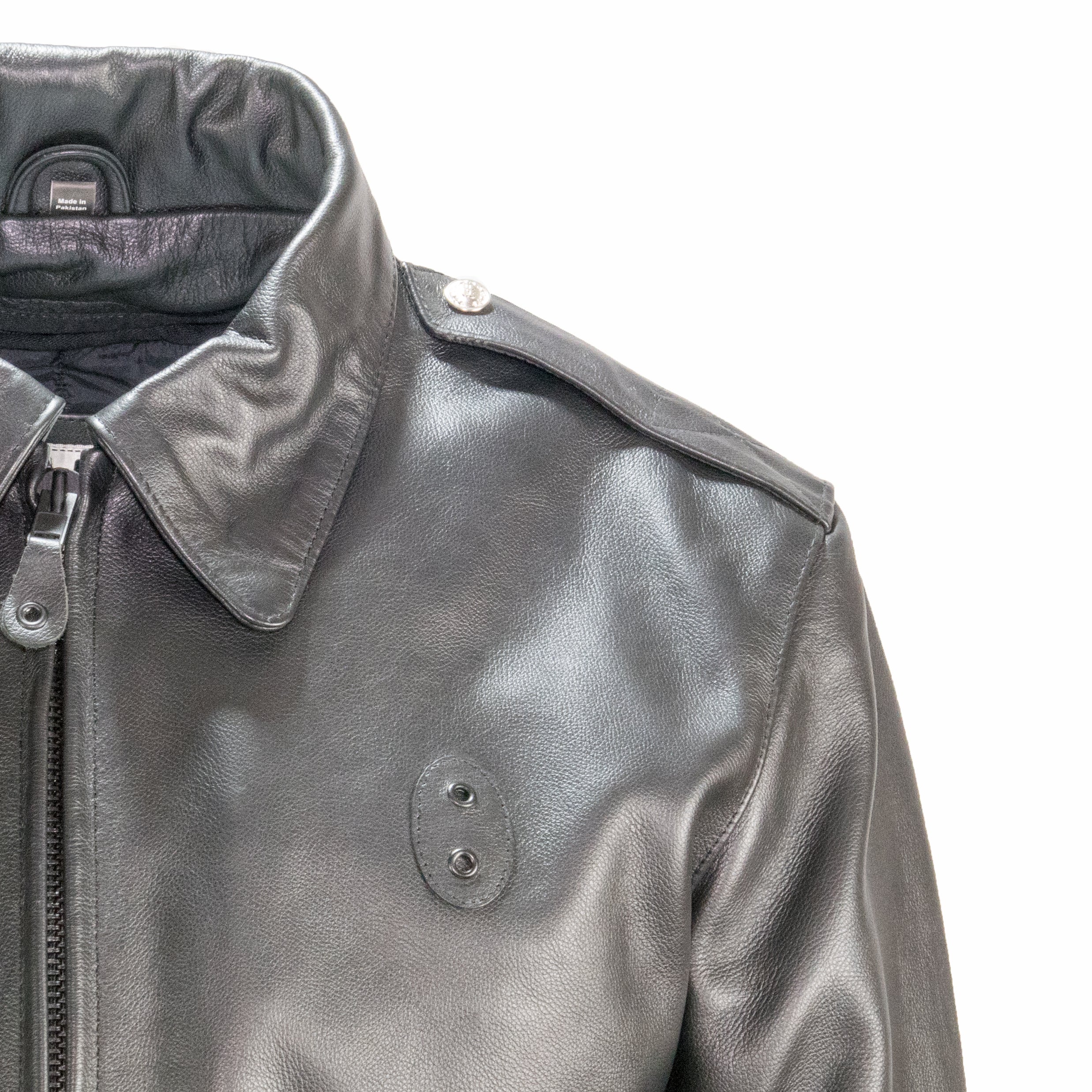 Nashville Leather Police Jacket – Taylor's Leatherwear, Inc.