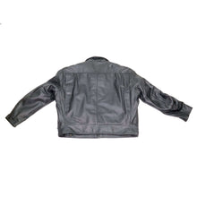 Load image into Gallery viewer, Indianapolis Cowhide Leather Police Jacket