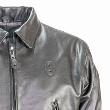 Load image into Gallery viewer, LAPD LEATHER JACKET COLLAR AND SHOULDER DETAIL