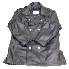Load image into Gallery viewer, NYPD Cowhide Leather Long Jacket