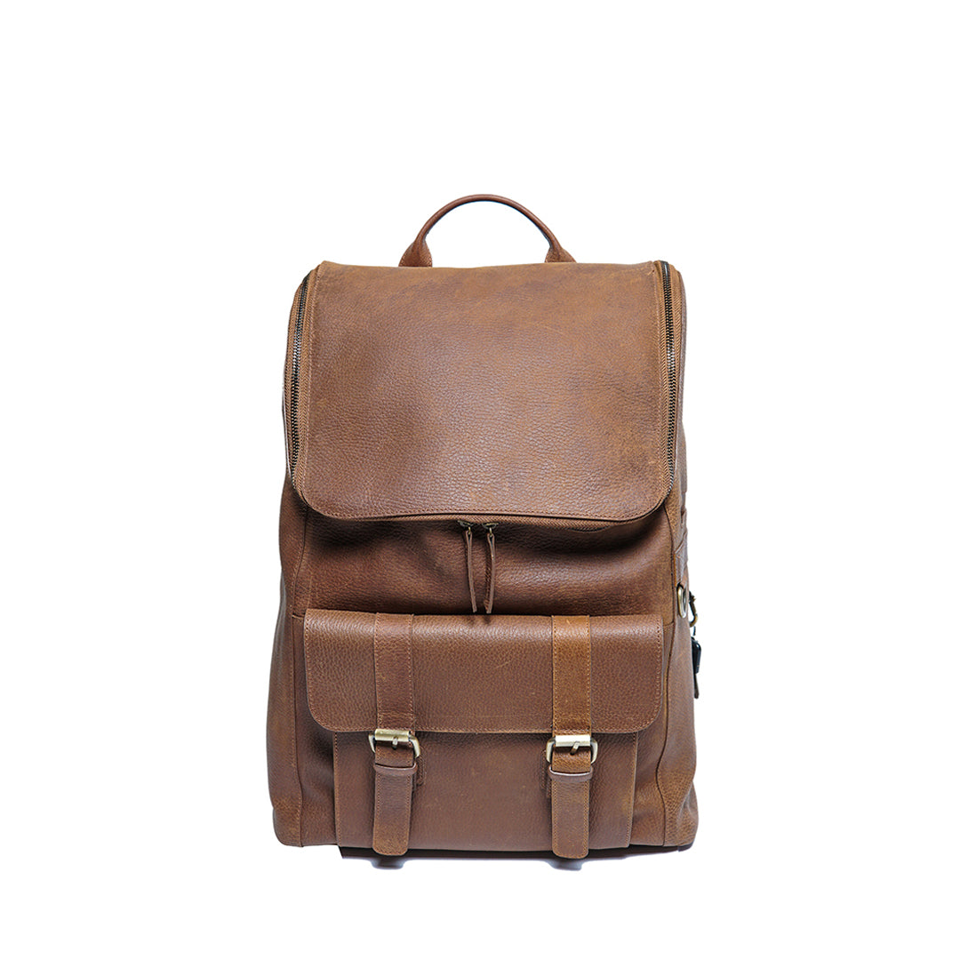distressed brown leather backpack Metro Backpack Buffalo – Taylor's Leatherwear, Inc
