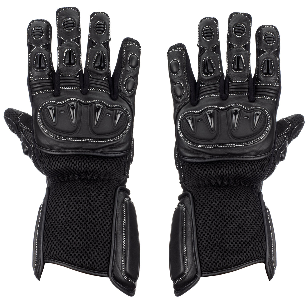 Leather Motorcycle Racing Glove