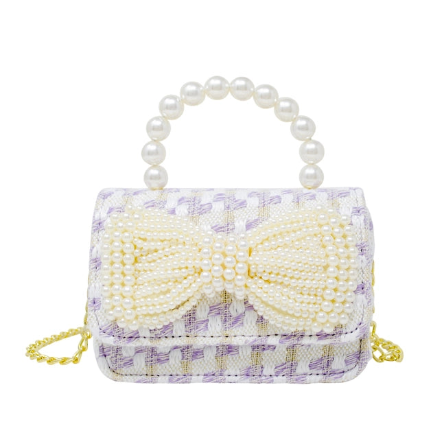 Tiny Treats Pearl Handle Handbag